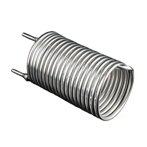 8HP 316Stainless steel cooling coil TUBE for chiller evaporator price list