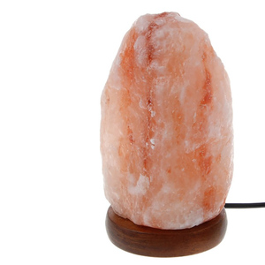 Lampe salière himayayen en cristal sculpté à la main de taille moyenne, éclairage nocturne rose, Orange, pour chambre à coucher, Table de chambre à coucher, OEM - Product Image 1