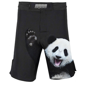 กางเกง MMA Wolf BJJ สำหรับฝึกศิลปะการต่อสู้แบบยูนิเซ็กซ์  ปรับแต่งสีและดีไซน์ได้ ผลิตจากผ้าสแปนเด็กซ์/โพลีเอสเตอร์ - Product Image 3