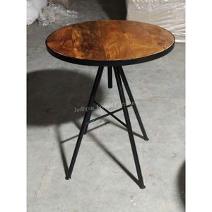 โต๊ะกาแฟไม้เหล็กสไตล์อเมริกันทันสมัยสวยงาม คุณภาพเยี่ยม เฟอร์นิเจอร์ห้องนั่งเล่นระดับไฮเอนด์ เทรนด์โจดปุร์ - Product Image 3