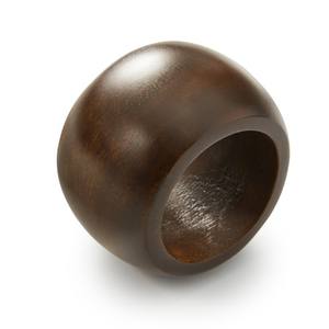 Porte-serviette en bois forme carrée emballage unique rond de serviette en bois artisanat meilleur prix meilleure vente - Product Image 5