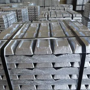 Lingote de aluminio de la mejor calidad, 99.99% en Rusia