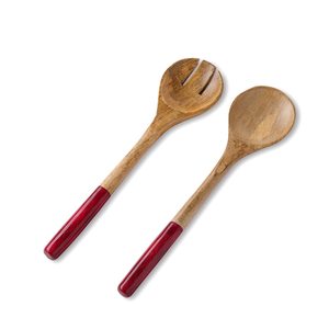Ensemble de 5 ustensiles en bois, ustensiles de cuisine avec ustensiles antiadhésifs, spatule en bois de 5 pièces - Product Image 3