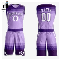 Maillots et shorts de basketball personnalisés en gros, respirants, grandes tailles, livraison directe