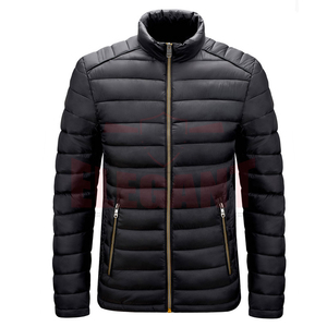 Chaqueta de invierno con capucha y cremallera para hombre, transpirable, OEM - Product Image 6