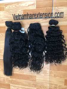 Cheveux humains vierges Remy à double trame, ondulés profonds, bouclés, du Vietnam - Product Image 5