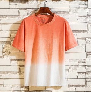 เสื้อยืดคอกลมแขนสั้นสำหรับผู้ชาย,เสื้อยืดลำลองผู้ชายพิมพ์ลายโลโก้แบบเฉพาะ - Product Image 3