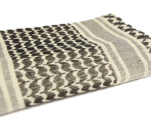 Shemagh 100% Algodón 110x110cm, Bufanda Táctica Personalizable, Keffiyah - Product Image 1