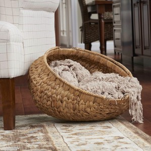 Set of Woven Water <b>Hyacinth</b> <b>Baskets</b> Organizer Storage for Kitchen Use for Home or Office Use From Vietnam Manufacturer - Product Image 4