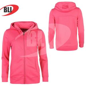 Sudadera con Capucha de Invierno de Alta Calidad, con Logotipo Bordado en Forro Polar de Poliéster, Cierre de Cremallera en Contraste, Unisex - Product Image 3