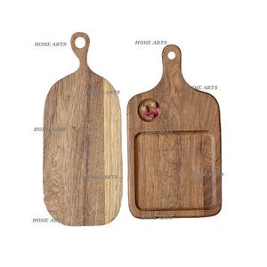 Lot de 2 planches à découper en bois pour légumes Planche à découper pour vaisselle de qualité supérieure du fabricant en Inde - Product Image 3