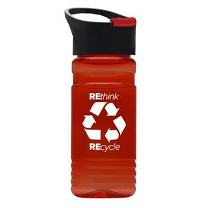 Fabriqué aux états-unis, 20 Oz, nouveauté Bouteille RPET en silicone avec couvercle Pop-Up, Sip, avec votre logo - Product Image 5