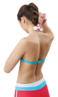 Allwin — rouleau de Massage RMB14, en forme de boule, pour les jambes et les bras, 2 boules
