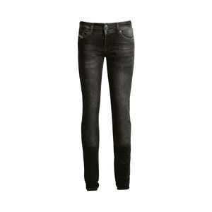 Pantalones pitillo de mezclilla de moto oscura para mujer más vendidos estilo europeo transpirable secado rápido patrón sólido EN17092 protección principal - Product Image 1