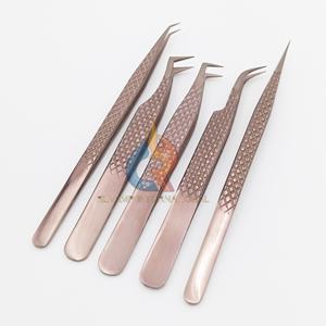 แหนบต่อขนตาแบบมืออาชีพขนาด0.03มม. ที่จับขนตาไม่เคยลื่น - Product Image 1