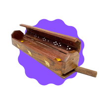 Vente directe d'usine brûleur d'encens en bois d'agar sculpté à la main en gros caractéristiques parfum de bois de santal pour la décoration d'automne