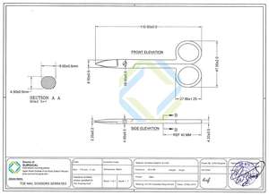 Tijeras para Uñas con Dientes Serrados - Product Image 4
