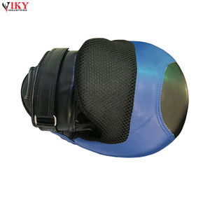 Focus Pad de cuero PU de alta calidad o cuero genuino Logotipo personalizado MMA Focus Pad Mitones/Durable New Design Focus Pad - Product Image 5