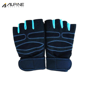 OEM medio dedo guantes de ciclismo para adultos de alta calidad Fitness gimnasio ejercicio guantes de cuero para levantamiento de pesas esquí hecho de látex - Product Image 3