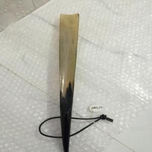 Hot Selling 17-Inch Brass Shoe Horn with Buffalo Horn End Tip Ox Horn Shoe <b>Helper</b> - Product Image 2