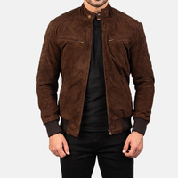 Veste en cuir vintage décontractée pour homme, grande taille, hiver, avec fermeture éclair en laine crochetée, imperméable, coupe-vent et respirante