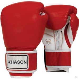 ถุงมือชกมวย KHASON แบบขายส่ง พร้อมโลโก้สั่งทำ สำหรับผู้ใหญ่ หนังวัว PU  ขนาด 8 ออนซ์ 12 ออนซ์ 14 ออนซ์  แบบมีสายรัด น้ำหนักเบา - Product Image 1