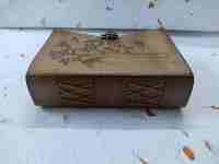 Cahier de notes en cuir de designer vintage A5 fait à la main 100 feuilles coton chiffon papier serrure planificateur Type cahiers