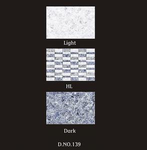 Azulejos de pared Nuevo diseño Gris Impermeable Azulejos de cuerpo completo 300x450mm Sala de estar Azulejos de pared decorativos 300x450mm - Product Image 5