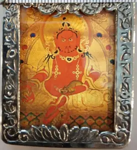 Thanka Painting Buddhist Pendants