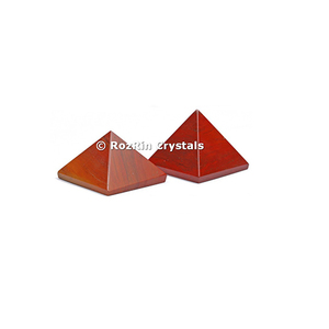Pirámide de jaspe rojo, GEMA, precio al por mayor - Product Image 2