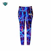 Shorts de yoga mi-longs imprimés style européen et américain, super élastiques, ajustés, respirants, extensibles dans quatre directions, tailles XL XXL, sublimation longue