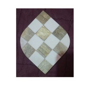 Nouveaux sous-verres décoratifs écologiques en bois faits maison – Lot économique en gros à prix abordable – Sous-verres/tapis/pads en carton - Product Image 2