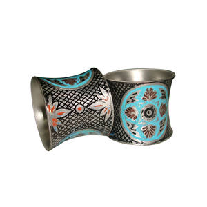 Anillo de aluminio con forma de barco, servilleta para bodas, estilo moderno - Product Image 6