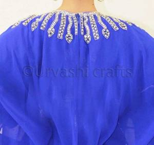 OEM เสื้อคาร์ดิแกนอิสลามรุ่น Farasha Kaftans,เสื้อคาร์ดิแกนแบบเปิดหน้าพร้อมเข็มขัด Kaftan - Product Image 3