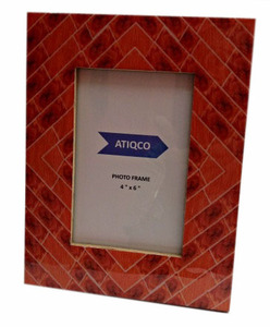 Red Trending Wooden Photo <b>Frame</b> <b>with</b> Unique Geometrical Digital <b>Print</b> Stylish Designs Timeless Appeal Attractive Wood <b>Frames</b> - Product Image 2