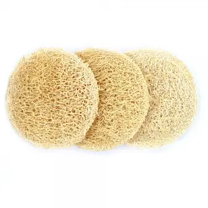 Crovin esponja de lufa exfoliante cuerpo limpiador 100% Natural esponja de baño para hombres y mujeres SPA regalos Luffa esponja