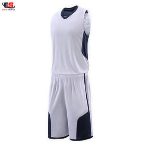 Ultimate Hoops FreshFit Ensembles de basket-ball en vrac OEM multicolores Top et short sans manches solides pour la vente en gros - Product Image 5