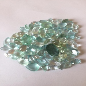 พลอยอความารีนธรรมชาติอัญมณีทรงหลวมสีเขียวตัดรูปไข่พร้อมใบรับรอง IGI - Product Image 4