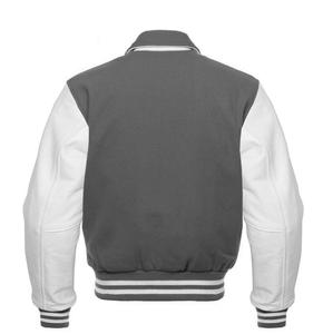 แจ็กเก็ตหนังสัตว์ขนสัตว์แนววินเทจสำหรับผู้ชายผู้หญิงเด็กมีแผ่นปักตามสั่งขนาดใหญ่พิเศษมีสไตล์ - Product Image 2