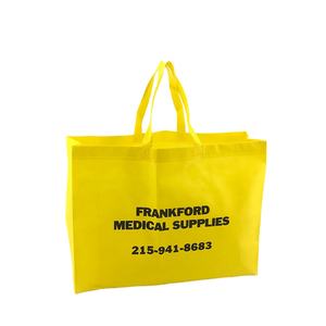 กระเป๋าช้อปปิ้งผ้านอนวูฟเวนพับได้ทำจาก PP ใช้ซ้ำได้สีสวย - Product Image 6