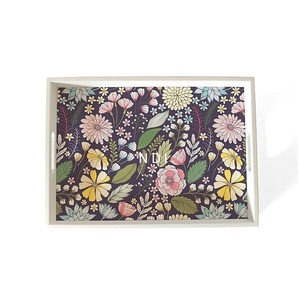 Bandeja de madera sostenible de forma personalizada de diseño atractivo para el hogar, cocina, Catering, bandeja usada para servir alimentos - Product Image 1