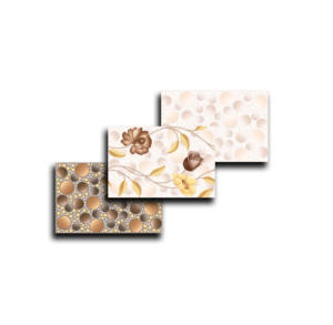 Interior Exterior First Choice Morocon Look Golden Effect 300x450mm Azulejos de pared de cerámica impresos digitales para restaurante. - Product Image 1