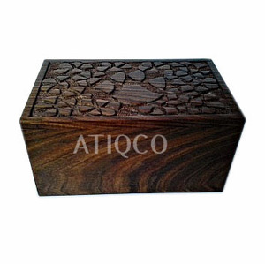 โกศไม้สไตล์อเมริกัน ATIQCO คุณภาพสูง เป็นมิตรกับสิ่งแวดล้อม ความจุ 3-4 ลิตร ดีไซน์สวยงาม กล่องไม้ตกแต่งอย่างมีสไตล์ สินค้าขายดี - Product Image 6