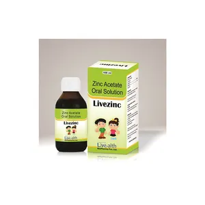 Suplemento de cuidado de la salud a base de hierbas de jarabe oral de acetato de zinc de la mejor calidad del exportador líder de la India - Product Image 1