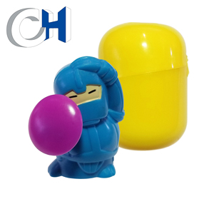 Mini figurita de caballero, juguete promocional, 50mm PP, huevo - Product Image 3
