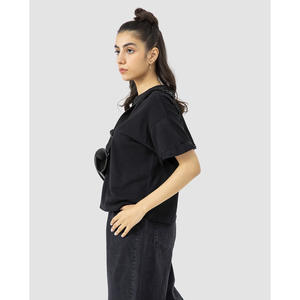 T-shirts en pur coton pour femmes, Collection d'été, sur mesure, à la mode, nouvelle Collection 2020 - Product Image 4