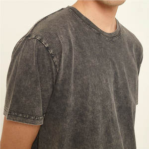 Stone Wash Sweatshirt, with Side Stripes, New Design Custom Logo Sweat <b>Shirts</b> - Product Image 3