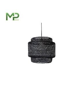 Handmade 100% Eco-friendly round Woven Bamboo <b>Rattan</b> Pendant <b>Lighting</b> Lamp <b>Shade</b> Wholesale lamp Covers & <b>Shades</b> - Product Image 5