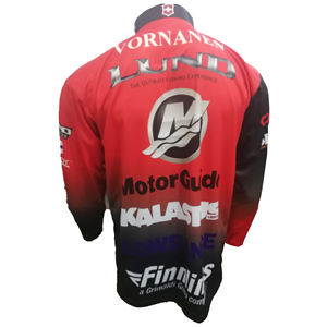 Maillot de tournoi personnalisé pour homme, chemise de pêche haute performance, protection solaire UPF, léger, évacuation de l'humidité, manches longues, utilisation en extérieur - Product Image 4