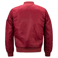 Blouson Bomber Homme Personnalisé en Gros Style Décontracté Coton Respirant Fermeture Éclair Hiver Technique Lavée Grande Taille Usine